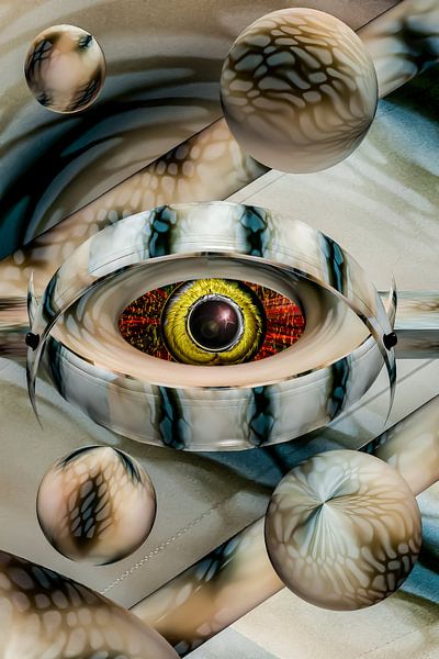 The cosmic caretakers eye by Holger Debek