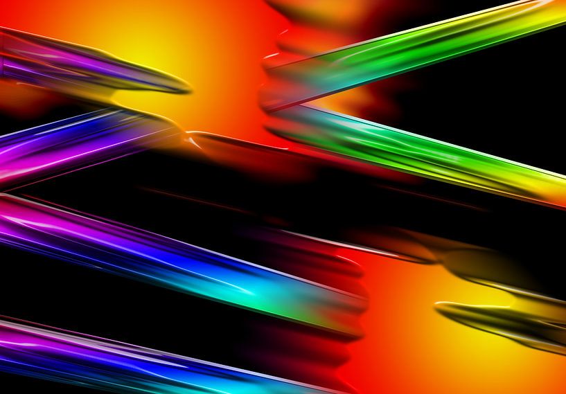 Theme: Blue, Yellow, Red by Karl-Heinz Petersitzke