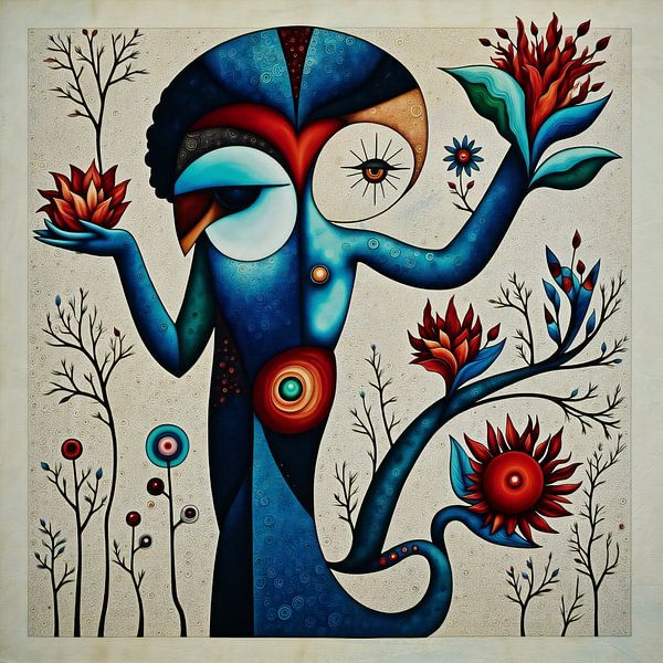 Symbiotische Blüte von Jan Keteleer