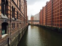 Hamburg Duitsland - Speicherstadt