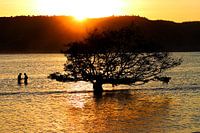 Golden hour Indonesie