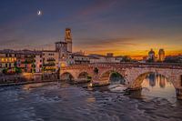 Verona, Ponte Scaligero, Italy