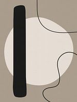 Minimal Abstract Shapes & Lines - No. 1