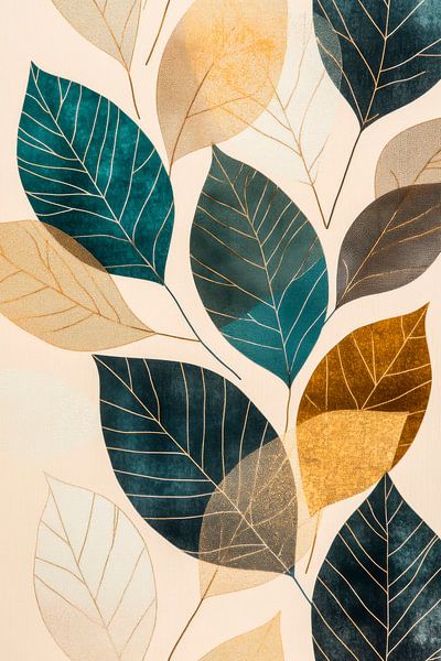 Blätterkunst von Poster Art Shop