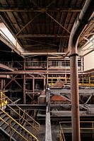 Pijpleidingen van een Cokesfabriek