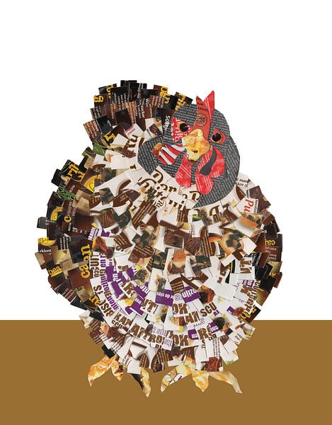 Dickes Nordholländisches Blauhenne von Ruud van Koningsbrugge