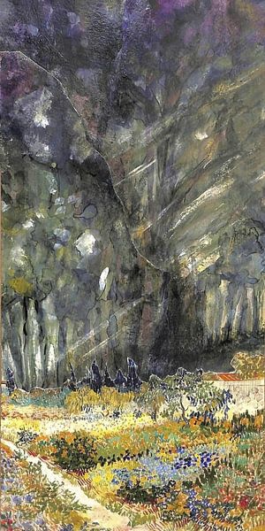 Le soleil traverse la forêt. par Ineke de Rijk