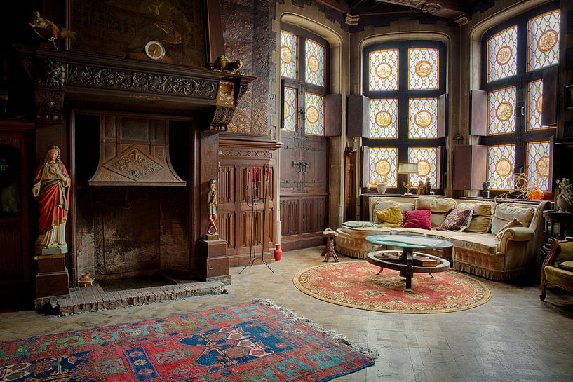 Sitzende Sahne von Carola Schellekens