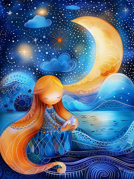 Nacht auf dem See von haroulita