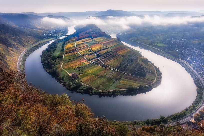 Matin brumeux à Bremm par Roy Poots