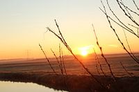 Prachtige zonsopkomst