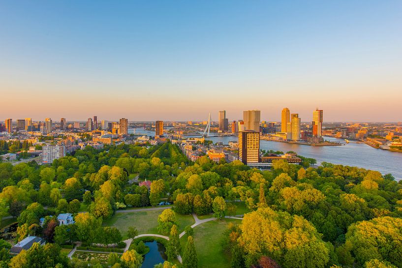 Rotterdam Skyline by Maurice B Kloots