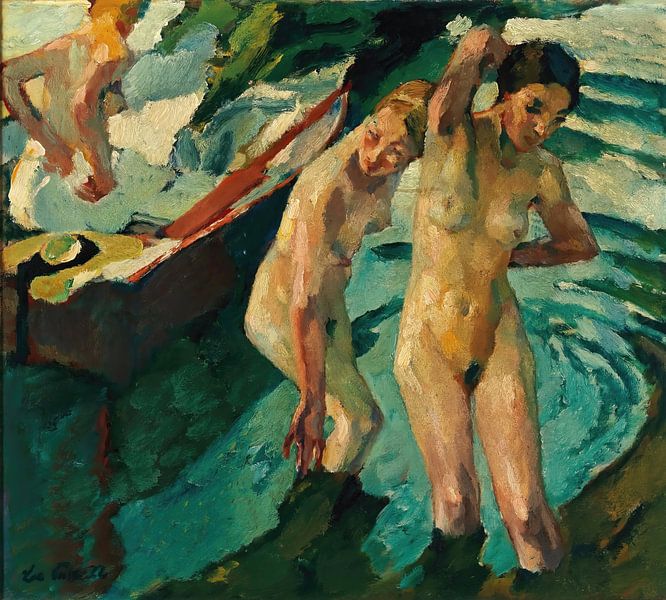 Leo Putz - Baigneuse (1922) par Peter Balan