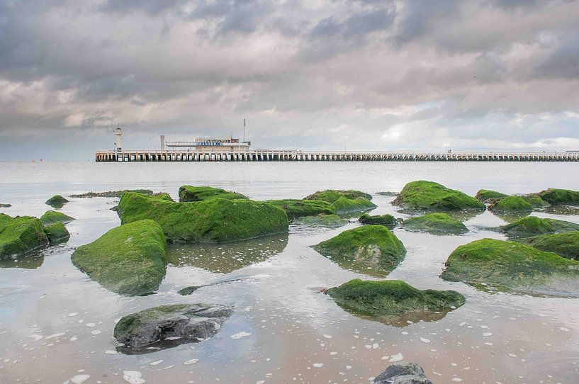 Ostende-Pier von Adriaan Huys Fotograaf