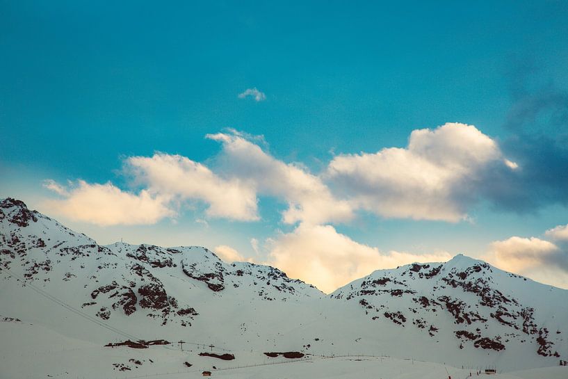 Berge in Frankreich "Val Thorens" von Charles Poorter