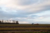 Landwirt bei der Arbeit