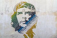 Verblichenes Wandbild Che Guevara in Havanna-Stadt