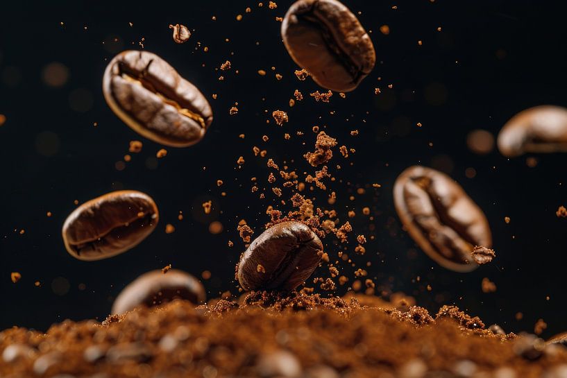 Kaffeebohnen von Poster Art Shop