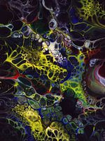 Abstract Acrylic Pouring