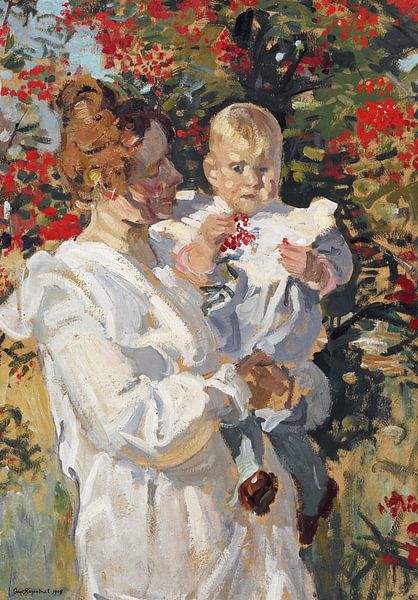 Janis Rozentāls~Unter dem Rowan-Baum von finemasterpiece