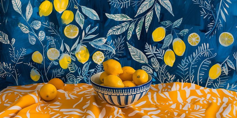 Sommer, Sonne und Zitronen (Breites 1:2 Format) von Frank Daske | Foto & Design