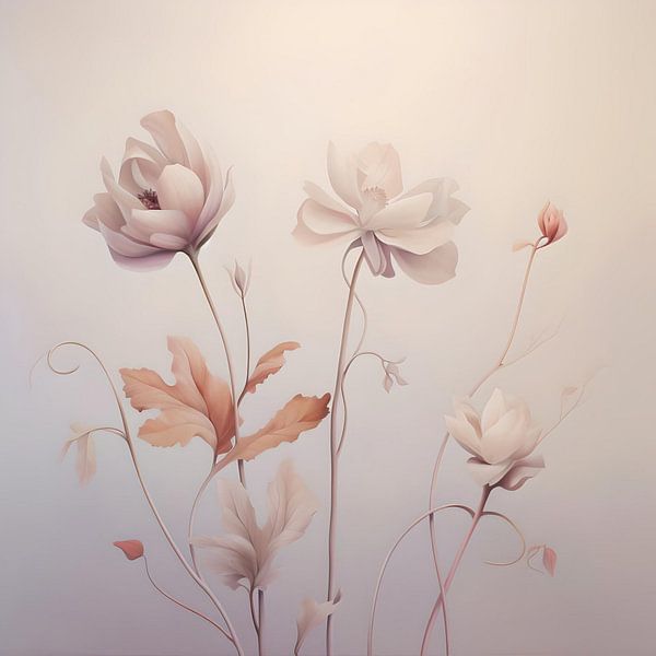 Delicaat door F Parrish van FParrish Art Prints