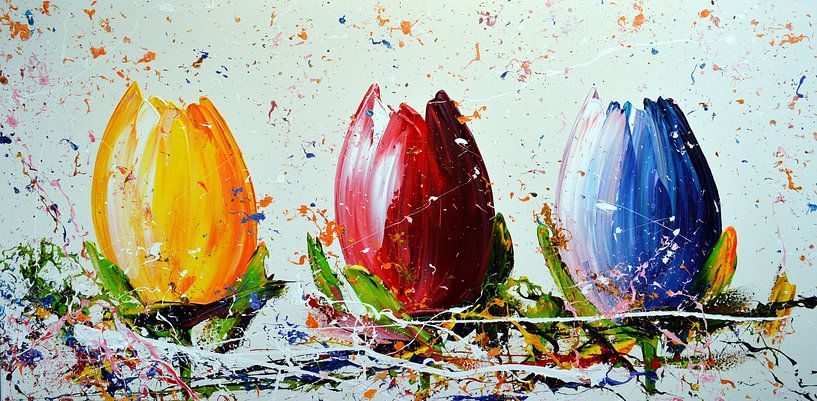 Tulipes par Gena Theheartofart