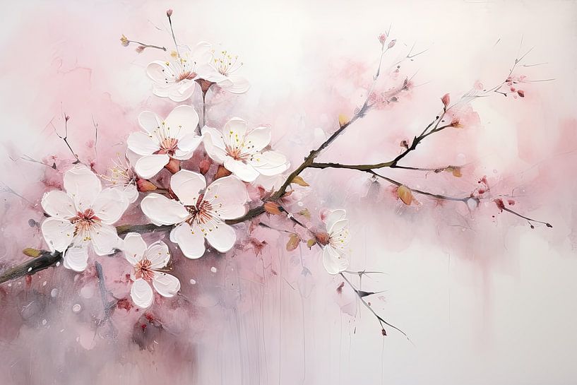 Pfirsichblüte von Bert Nijholt