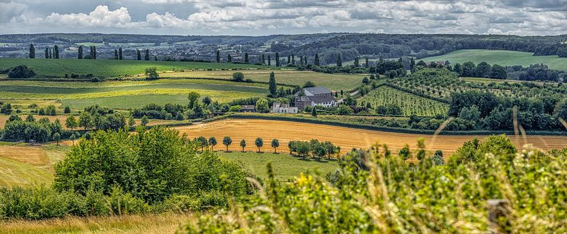 Panorama of the Eyser stop in southern Limburg by John Kreukniet