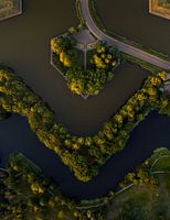 Naarden Vesting vanuit de lucht
