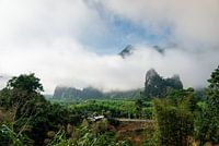 Misty Mountains van Khao Sok, Thailand