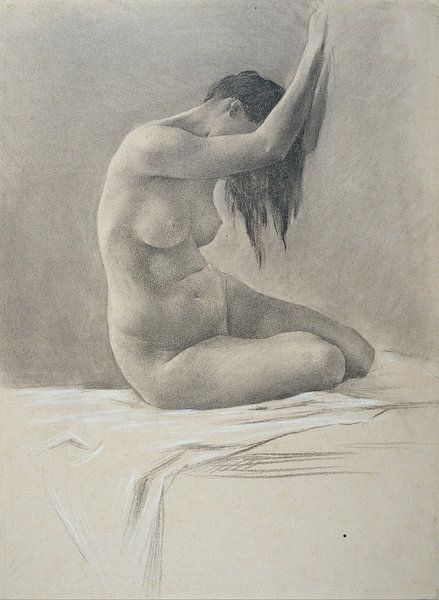 Josep Llimona, Female Nude, c 1907 by Atelier Liesjes