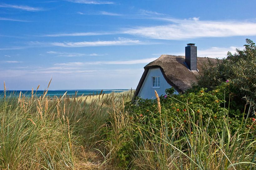 Maison au bord de la mer par Anja B. Schäfer