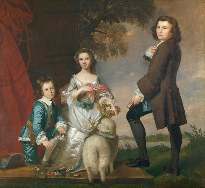 Thomas, Martha Neate und Thomas Needham, Joshua Reynolds von Meisterhafte Meister