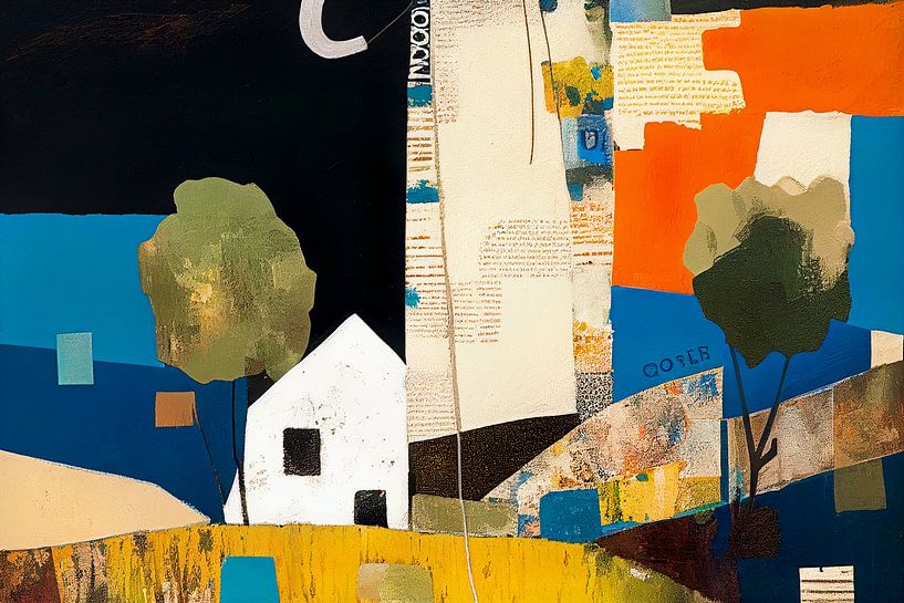 peinture décorative de la campagne par Ariadna de Raadt-Goldberg