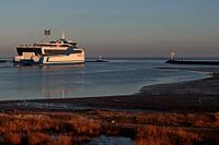 Hafen Terschelling, MS Willem Barentsz