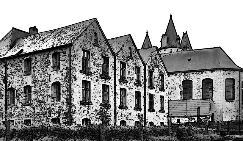 Monastery Couvent des Récollettes. by Jose Lok