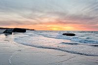 Zonsondergang Noord-Jutland