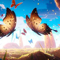 Spielen Liebe Schmetterlinge