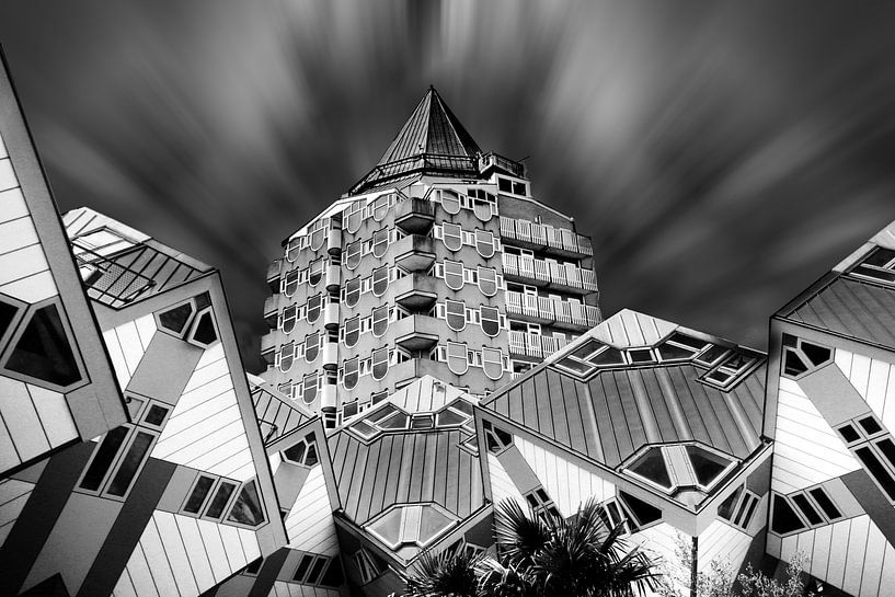 Maisons cube Rotterdam par Henk Langerak