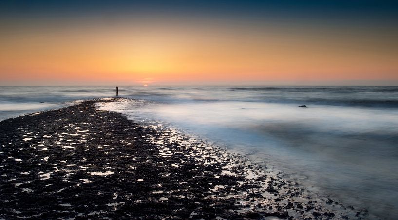 Sunset North Sea by Keesnan Dogger Fotografie