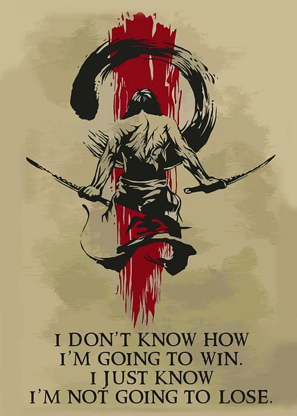 SAMURAI ICH WERDE NICHT von Kaua Araujo