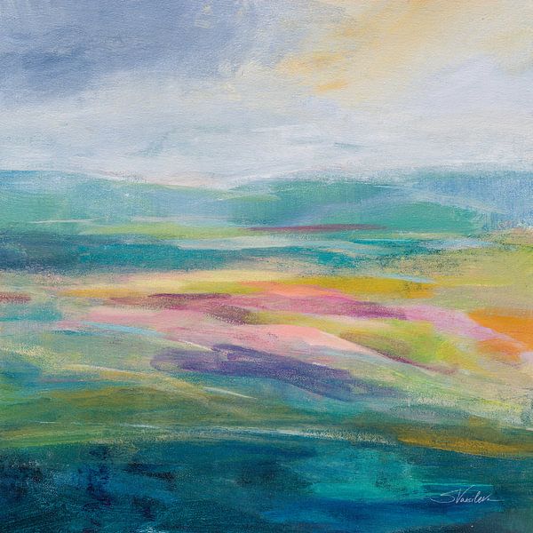 Blumenhügel II, Silvia Vassileva von Wild Apple