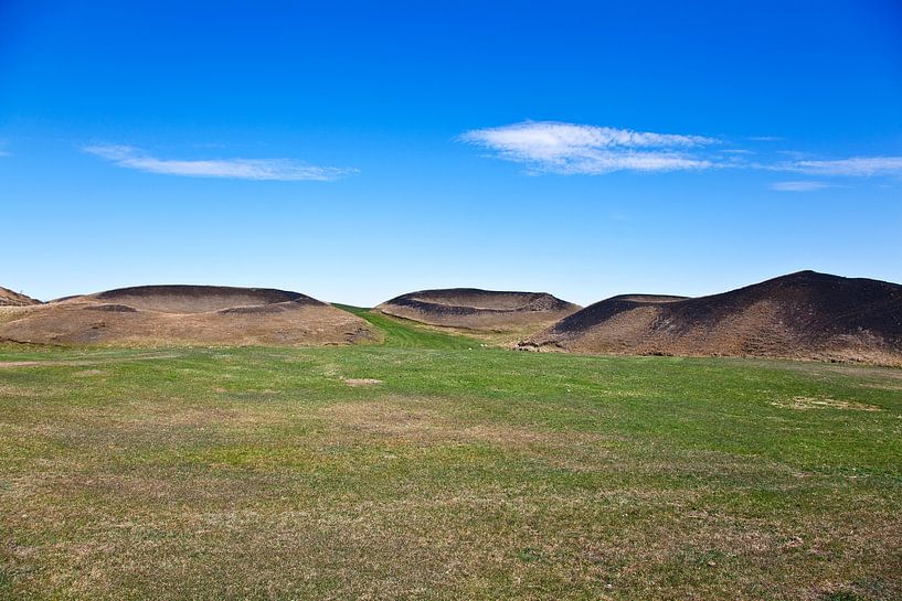 Drei Krater am Mývatn von Fabian Roessler