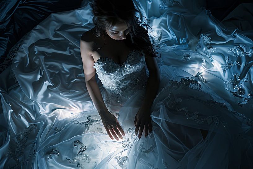 wedding dress fantasy by Egon Zitter