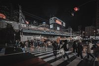 Shinjuku à la nuit tombée