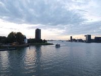 Blick über die Nieuwe Maas in Rotterdam