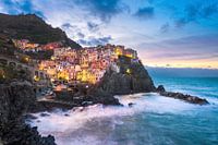 Manarola bei Nacht