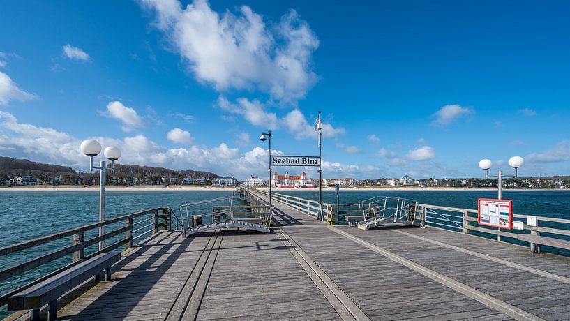 Seebrücke Ostseebad Binz, Insel Rügen von Mirko Boy