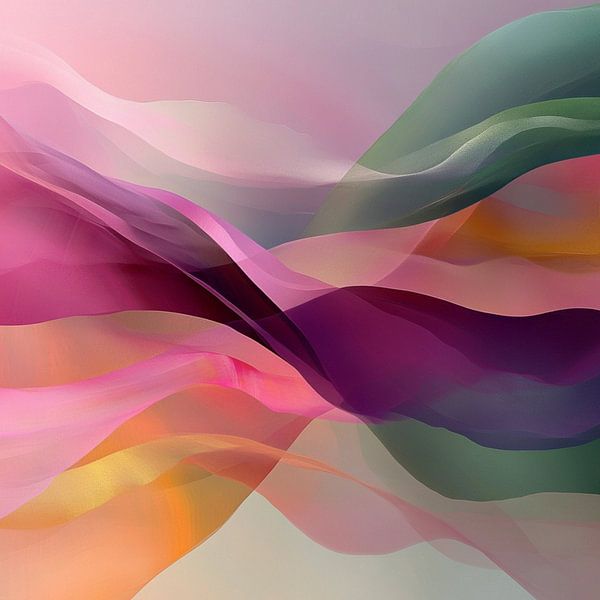 Farbige Wellen von Ellen Novara-da Lima